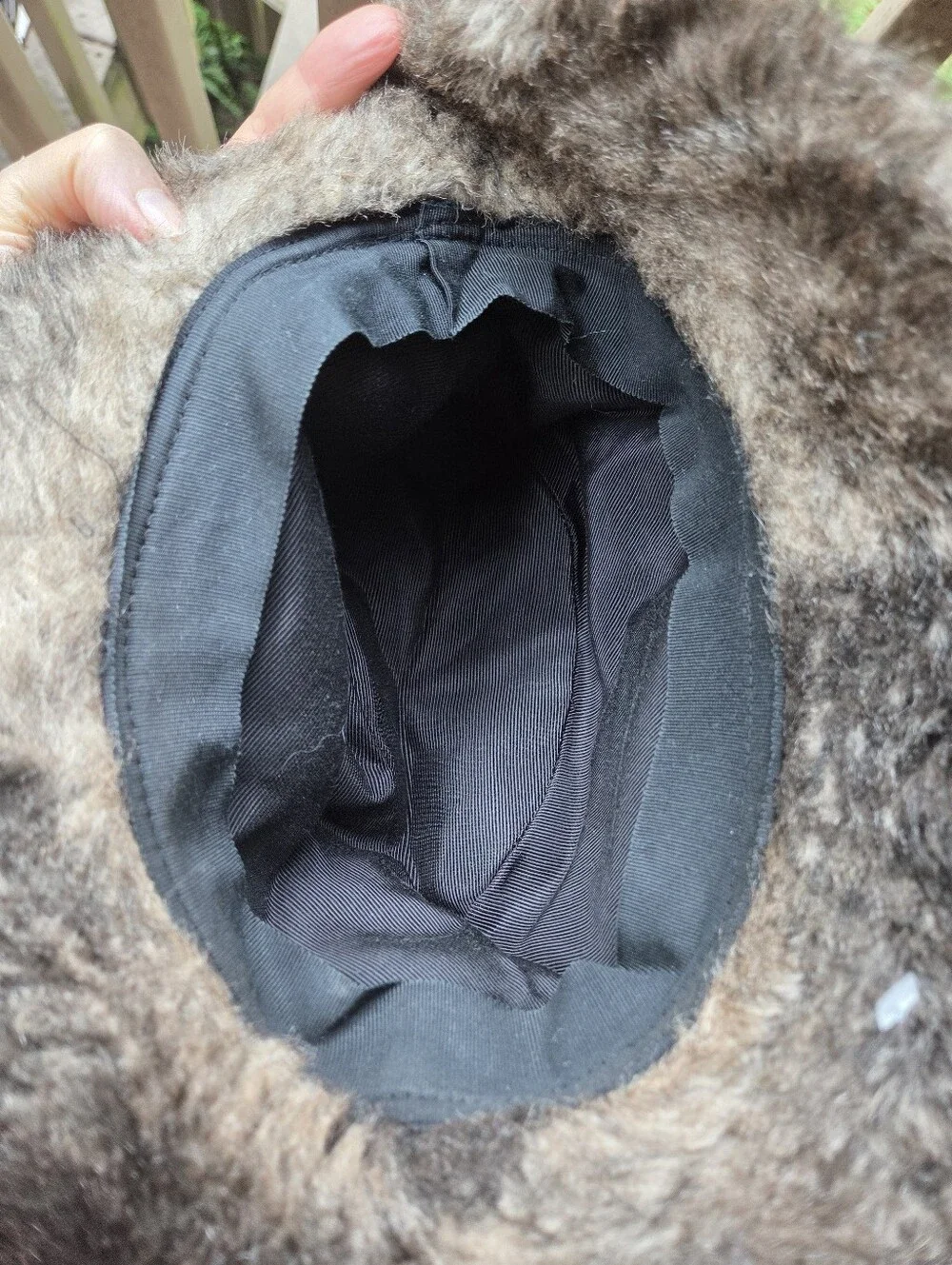 Brown Faux Fur Bucket Hat - Women's Cozy Winter Accessory